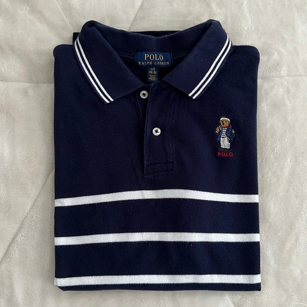 Boys Polo Bear Polo Shirt